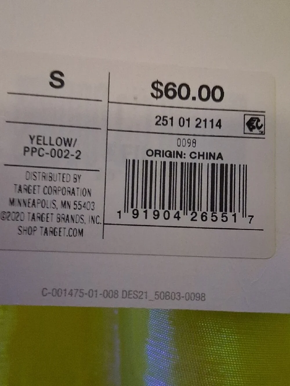 Christopher John Rogers Neon Yellow Shiny Puff Sleeve Dress